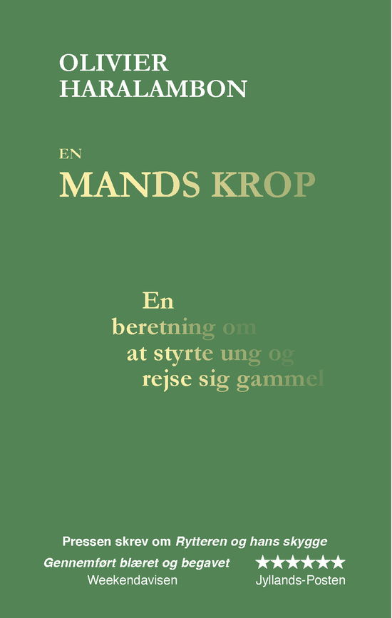 Cover for Olivier Haralambon · En mands krop (Sewn Spine Book) [1º edição] (2026)