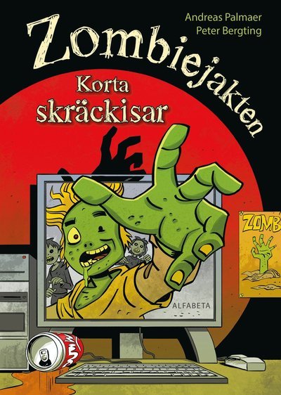 Cover for Andreas Palmaer · Zombiejakten : Korta skräckisar (Indbundet Bog) (2018)