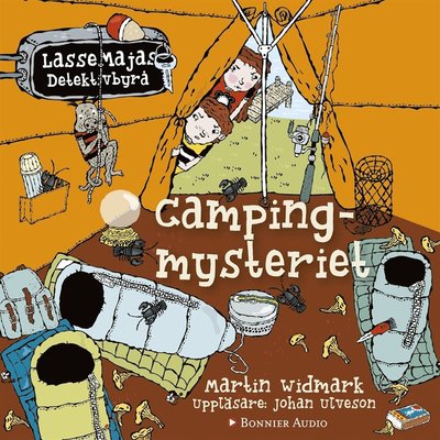 Cover for Martin Widmark · Lassemajas detektivbyrå: Campingmysteriet (Lydbok (MP3)) (2018)