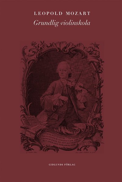 Cover for Leopold Mozart · Grundlig violinskola (Innbunden bok) (2024)