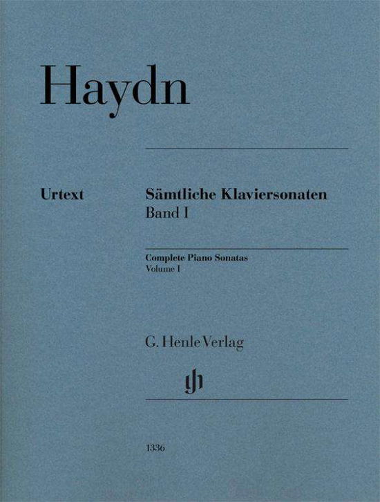 Cover for Joseph Haydn · Haydn, Joseph - Complete Piano Sonatas Volume I (Taschenbuch) (2020)