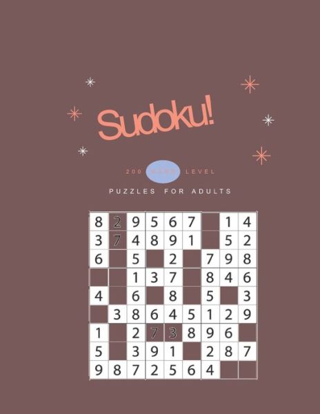 Cover for Kitdanai Viriyachaipong · Sudoku! 200 Hard Level Puzzles for Adults (Pocketbok) (2020)