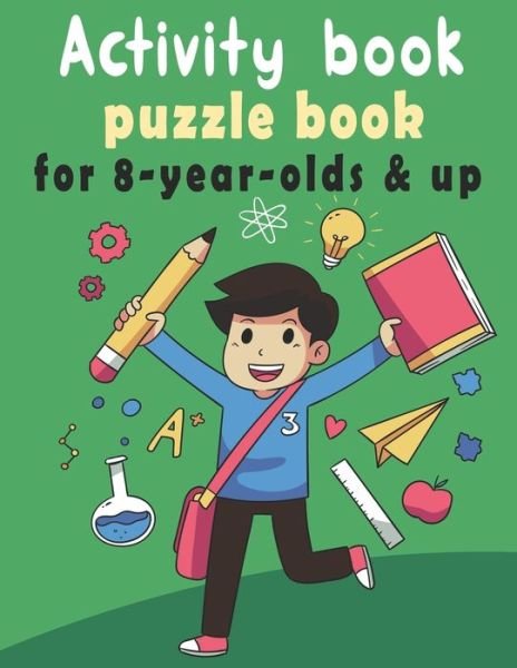 Cover for Bk Activity Books · Puzzle Book for 8-year-olds &amp; Up (Paperback Bog) (2020)