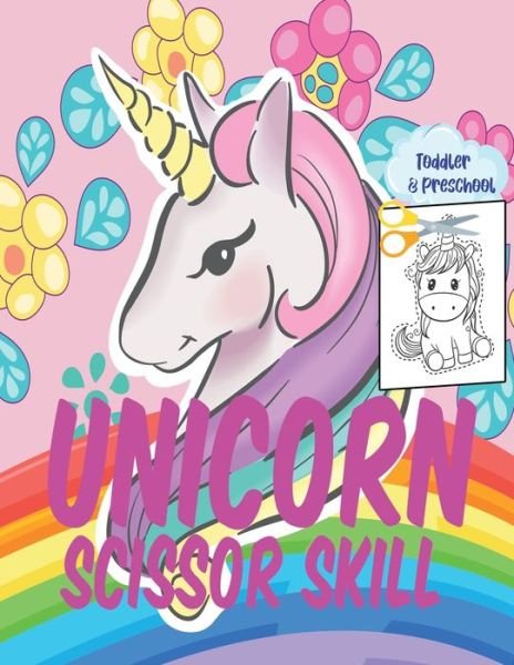 Cover for Sh Press · Unicorn Scissor Skill: Coloring And Activity Book For Kids. (Pocketbok) (2021)