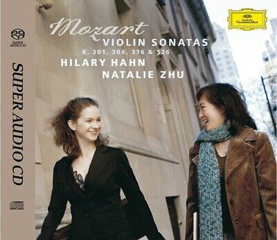 Cover for Hilary Hahn &amp; Natalie Zhu · Mozart: Violin Sonatas (SACD/CD)