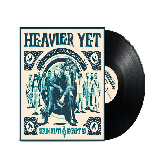 Cover for Seun Kuti &amp; Egypt 80 · Heavier Yet Lays the Crownless Head (LP) (2024)