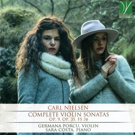 Cover for Nielsen / Porcu,germana / Costa,sara · Nielsen: Complete Violin Sonatas (CD) (2020)