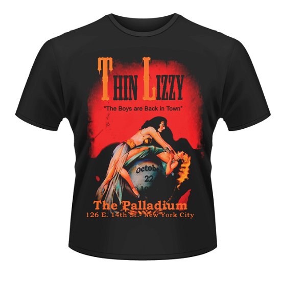 Cover for Thin Lizzy · The Boys Are Back in Town (T-shirt) [size L] [Black edition] (2015)