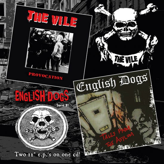 English Dogs / the Vile · Tales from the Asylum / Provocation (CD) (2024)