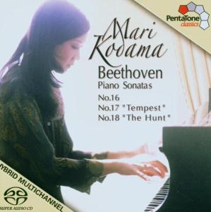 Cover for Mari Kodama · Klaviersonaten Nr.16-18 (SACDH) (2006)