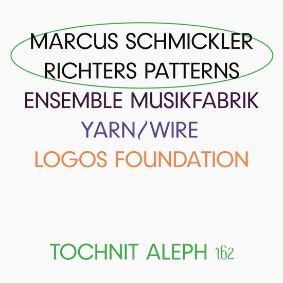 Cover for Marcus Schmickler · Richters Patterns (CD) (2022)