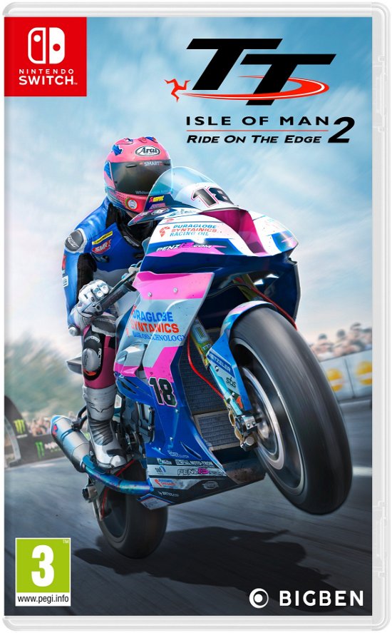 Cover for Nacon Gaming · TT Isle of Man: Ride on the Edge 2 (SWITCH) (2018)