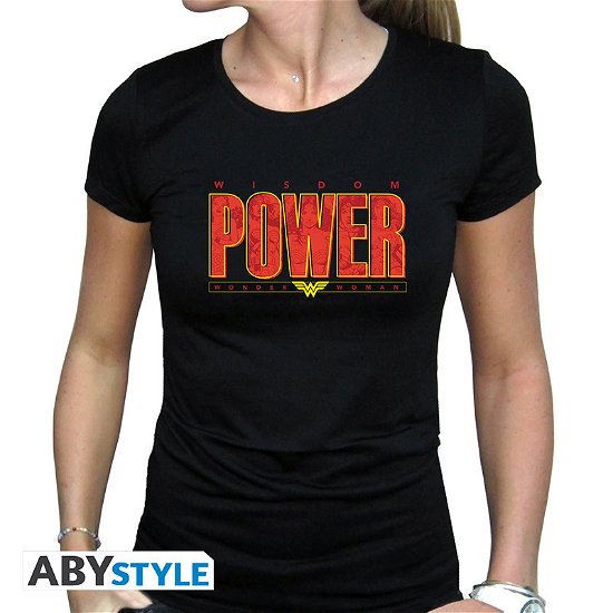 Cover for T-Shirt Frauen · DC COMICS - Tshirt Wonder Woman Power woman SS b (Toys) (2019)