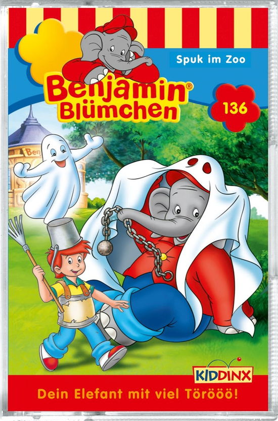 Cover for Benjamin Bluemchen · 136 Spuk Im Zoo (Kassett) (2017)