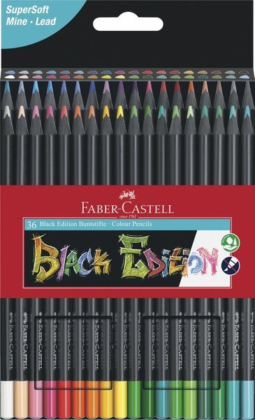 Faber-castell Buntstifte Black E.116436 - 36 Faber - Andere - Faber-Castell - 4005401164364 - 13 mei 2020