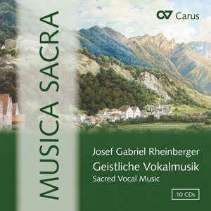 Cover for Rheinberger / Stuttgart Chamber Choir / Fischer · Sacred Vocal Music (CD) (2015)
