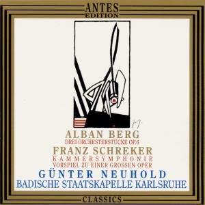 Cover for Schreker / Neuhold / Badische Staatskapelle · Chamber Sym / Orch Pieces (CD) (1995)