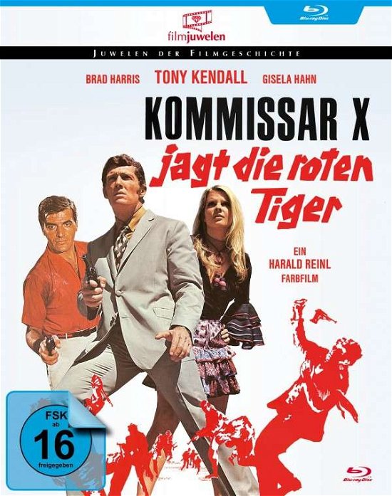 Cover for Harald Reinl · Kommissar X Jagt Die Roten Tig (Blu-ray) (2014)