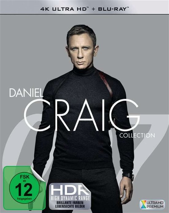 Cover for Keine Informationen · James Bond-daniel Craig 4-movie-collection (4K Ultra HD) (2019)