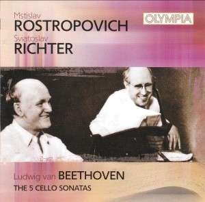 Cover for Sviatoslav Richter · Rostropovich, Msti - Rostropovich - Richter - Beethoven Cell (CD)
