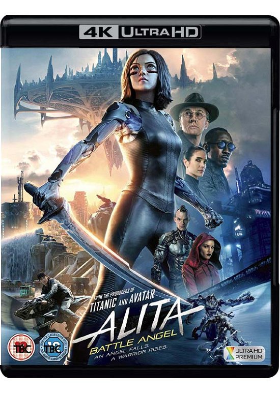Cover for Alita - Battle Angel (4K Blu-ray) · Alita - Battle Angel (4K UHD Blu-ray) (2019)
