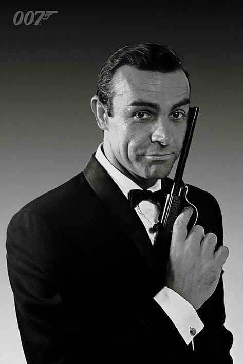 Cover for James Bond: Pyramid · Connery Tuxedo (Poster Maxi 61X91,5 Cm) (MERCH)