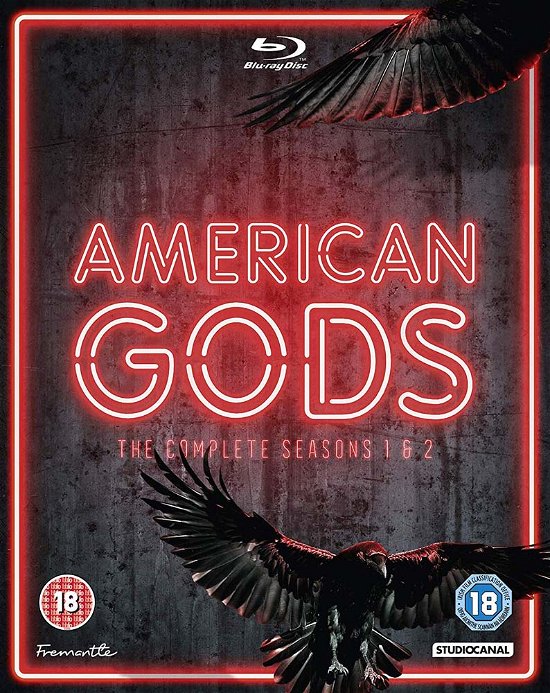 Cover for American Gods Season 1 &amp; 2 (Blu-ray) (2019)