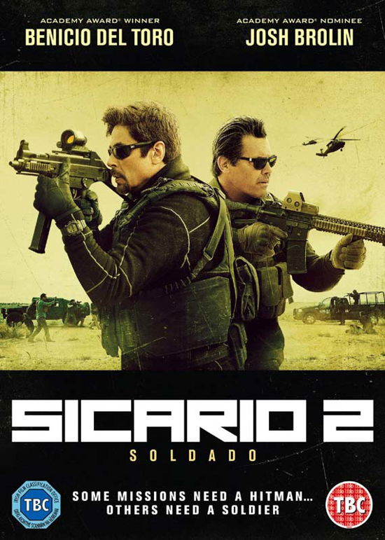 Cover for Sicario 2 - Soldado (DVD) (2018)