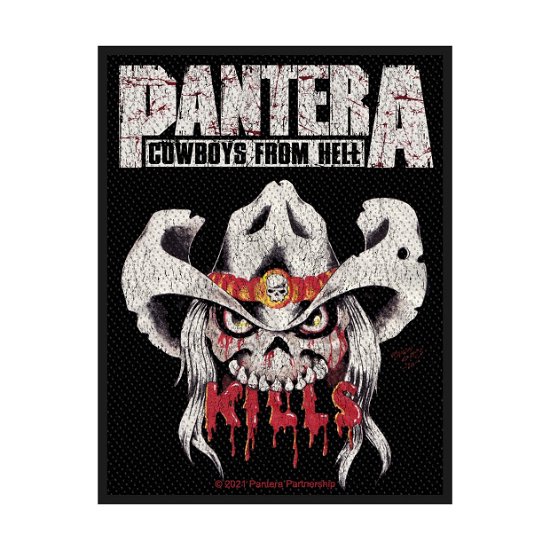 Cover for Pantera · Pantera Standard Patch: Kills (Retail Pack) (Patch) [Black edition] (2021)
