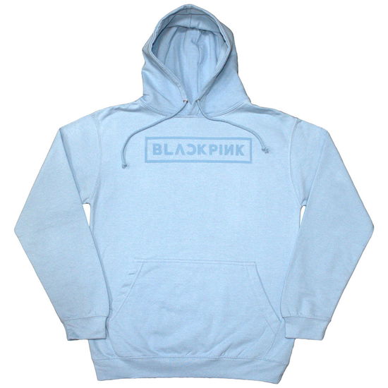 Cover for BlackPink · BlackPink Unisex Pullover Hoodie: Logo (Light Blue) (Hoodie) [size S] (2024)