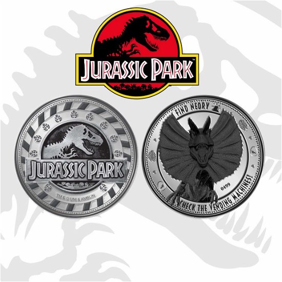 Coin Jurassic Park Nedry - Iron Gut Publishing - Produtos - IRON GUT PUBLISHING - 5060662460364 - 3 de fevereiro de 2020