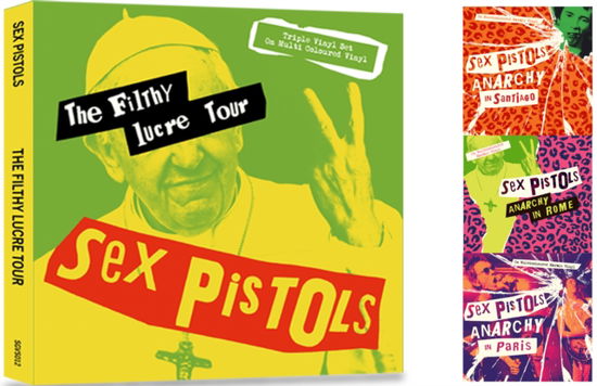 Filthy Lucre Tour (3 LP Coloured Vinyl) - Sex Pistols - Musiikki - Stylus Groove - 5060918813364 - perjantai 2. helmikuuta 2024