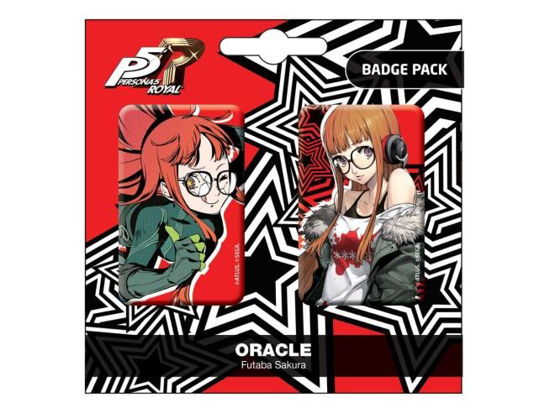 Persona 5 Royal Ansteck-Buttons Doppelpack Oracle (Leketøy) (2024)