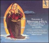 Cover for Jordi Savall · Misteri D'elx/La Vespra (CD) (2010)