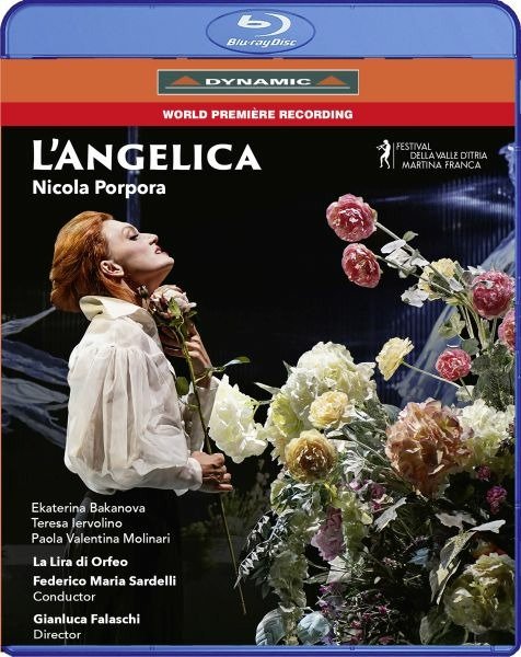 Cover for Teresa Iervolino · Nicola Porpora: L'angelica (Blu-ray) (2023)