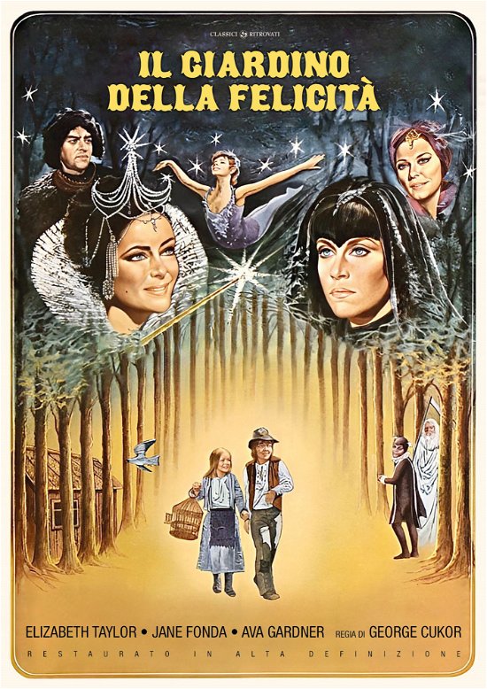 Cover for Jane Fondaava Gardnerwill Geerpatsy Kensitelizabet · Giardino Della Felicita' (Il) (Restaurato In Hd) (DVD) (2023)