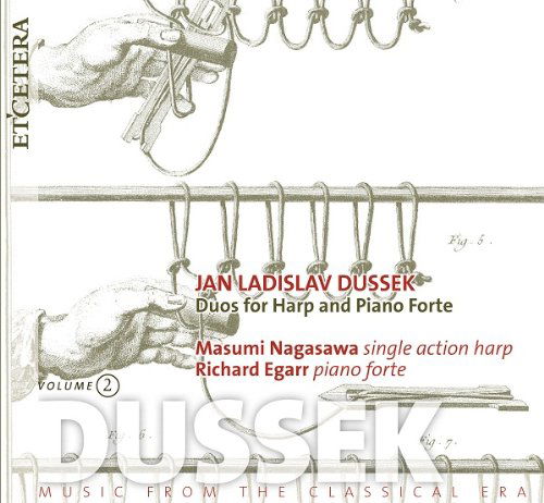 Duos For Harp & Pianoforte - J.L. Dussek - Music - ETCETERA - 8711801014364 - September 7, 2012