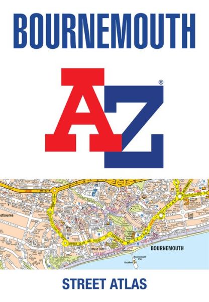 Bournemouth A-Z Street Atlas - A-Z Maps - Książki - HarperCollins Publishers - 9780008496364 - 14 kwietnia 2022