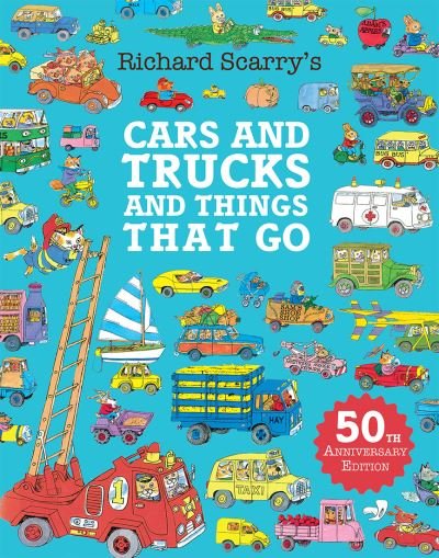 Cover for Richard Scarry · Cars and Trucks and Things That Go (Pocketbok) [50th anniversary edition] (2024)