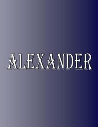 Cover for Rwg · Alexander (Paperback Book) (2019)