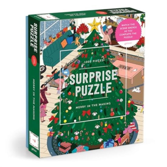 Merry In the Making 1000 Piece Surprise Puzzle - Galison - Board game - Galison - 9780735383364 - September 12, 2024