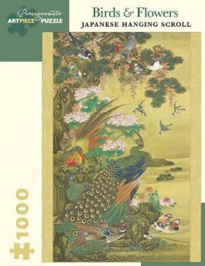 Cover for Birds &amp; Flowers: Japanese Hanging Scroll 1000-Piece Jigsaw Puzzle (MERCH) (2017)