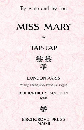 Cover for Tap-tap (Pseud. Alphonse Momas) · Miss Mary (Pocketbok) (2012)