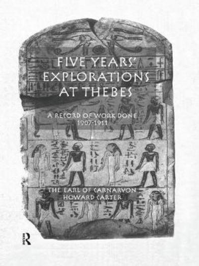 Cover for Howard Carter · Five Years Exploration At Thebes (Taschenbuch) (2016)