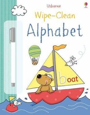 Wipe-Clean Alphabet - Wipe-Clean - Jessica Greenwell - Books - Usborne Publishing Ltd - 9781409531364 - June 1, 2011
