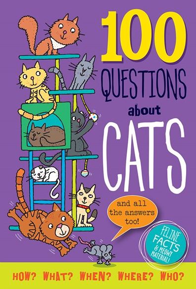 Cover for Simon Abbott · 100 Questions about Cats (Hardcover Book) (2021)