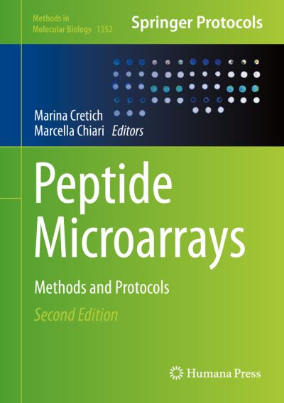 Cover for Peptide Microarrays: Methods and Protocols - Methods in Molecular Biology (Hardcover Book) [2nd ed. 2016 edition] (2015)