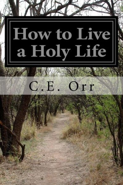 Cover for C E Orr · How to Live a Holy Life (Paperback Book) (2015)