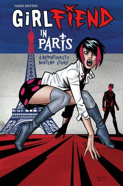 Cover for Pander Brothers · GirlFIEND in Paris: A Bloodthirsty Bedtime Story (Paperback Bog) (2022)