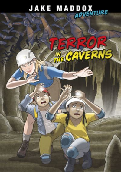 Cover for Jake Maddox · Terror in the Caverns (Paperback Book) (2021)